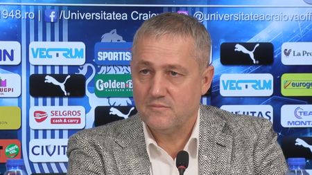 Transferul cu care Mihai Rotaru ar da lovitura la Universitatea Craiova: „Avem nevoie de unul ca Olaru”