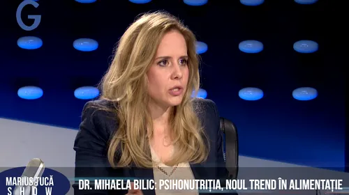 Marius Tucă Show. Mihaela Bilic: „Nu putem să îi oprim pe oameni din mâncat decât tăindu-le mațele”