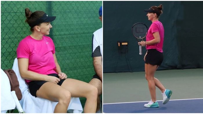 Cine este bărbatul cu care a fost surprinsă Simona Halep la Dubai! A complimentat-o pe „Simo" după antrenament: „E grozavă!" FOTO