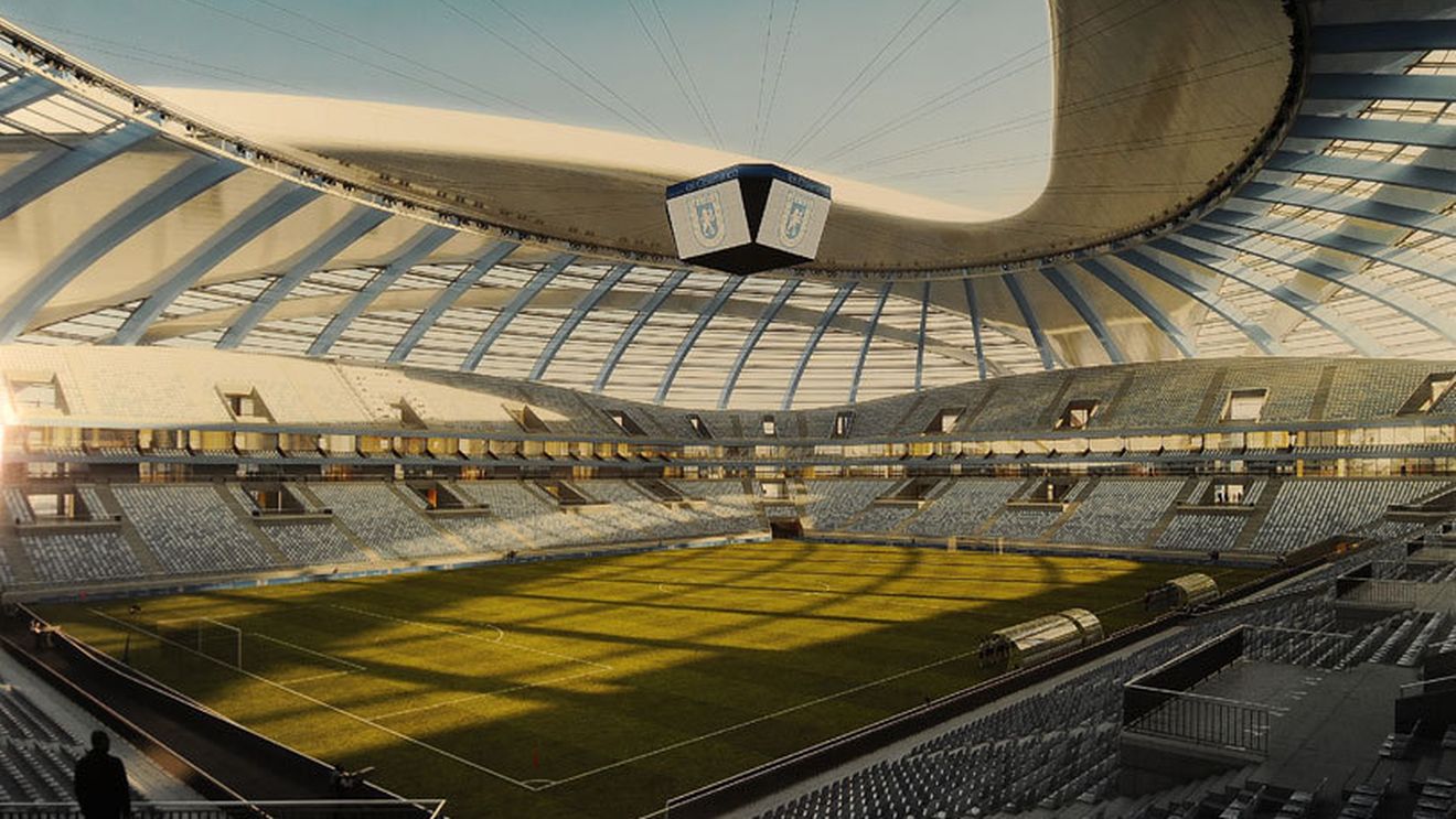 VIDEO&FOTO A fost prezentată macheta noului stadion al Craiovei: "Va fi cel mai frumos din Europa"