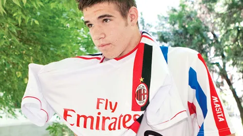 Gattuso de la Dunăre!** Un puști de doar 16 ani a prins transferul vieții: Alex Tudorie a semnat cu AC Milan