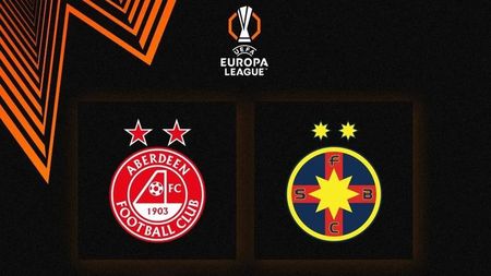 Încă un post transmite Aberdeen – FCSB în România. Fanii care nu se uită la Voyo pot asculta meciul la radio!