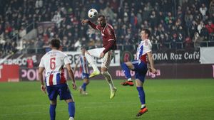 Rapid - Oțelul Galați 0-2, în etapa a 20-a din Superliga. Elevii lui Costel Gâlcă au fost „răpuși” pe teren propriu, însă rămân lideri în campionat!