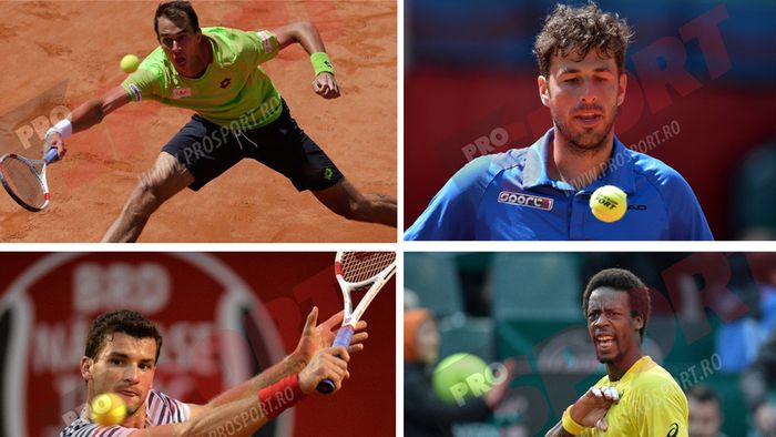 Galerie FOTO: Rosol - Dimitrov, finala de la BRD Năstase-Țiriac Trophy. Monfils a fost forțat să abandoneze