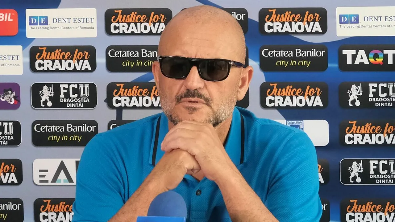 Ce se întâmplă cu noul antrenor de la FC U Craiova? Adrian Mititelu a luat decizia și a făcut anunțul: „Aduc unul care să vină cu munca lui”