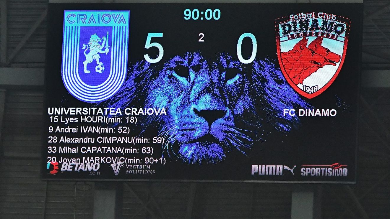 Steliano Filip, dărâmat după un nou eșec dureros suferit de Dinamo: „Ne-am făcut de rușine! Am fost penibili!”