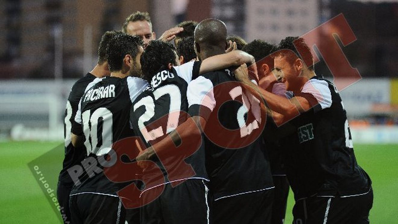 Trei, Prințul, și toate trei!** Mediaș - U Cluj 2-5