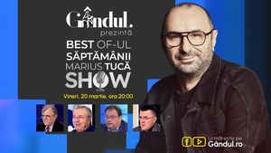 Gândul prezintă Best of Marius Tucă Show - vineri, 20 martie, de la ora 20.00