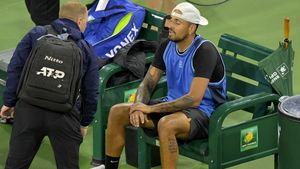 Durul Nick Kyrgios a izbucnit în lacrimi, pe teren, și s-a retras de la Indian Wells