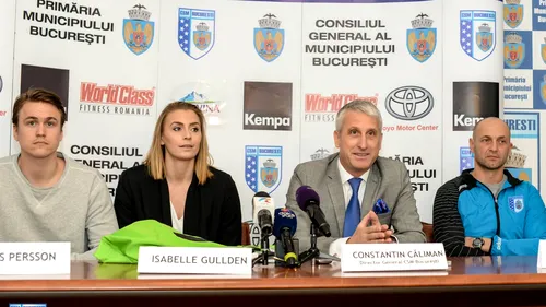CSM București va avea buget de aproape 2 milioane de euro în următorul sezon. Isabelle Gullden și Costică Buceschi au fost prezentați oficial