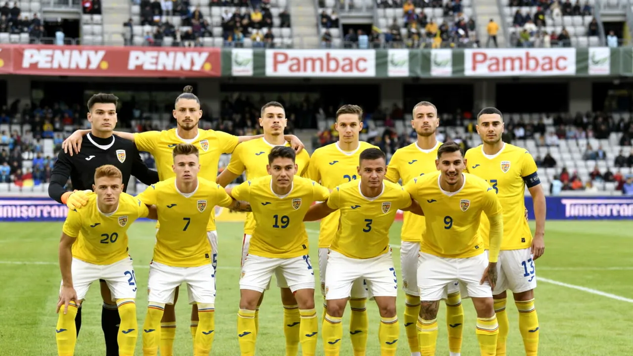 România U21, învinsă clar de Spania U21! Câte goluri a încasat naționala în meciul de debut al selecționerului Emil Săndoi