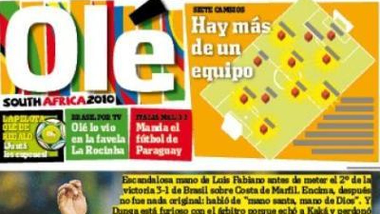 'Mâna diavolului!' Argentinienii îi "înțeapă" pe brazilieni!