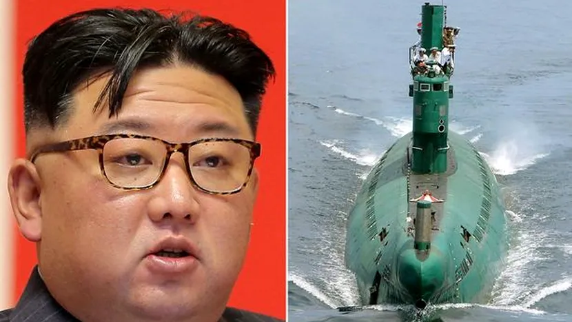Coreea de Nord ar putea lansa în curând un nou submarin purtător de rachete