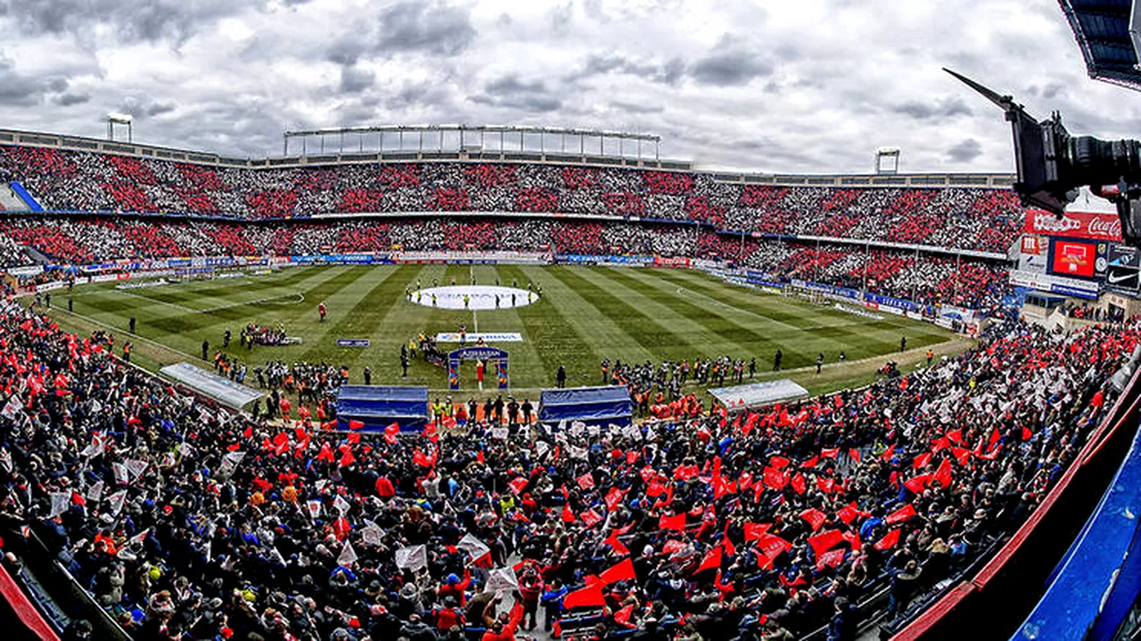 FOTO | Imagini incredibile după Atletico - Real Madrid 2-1. Sute de scaune au dispărut din tribune. Explicațiile suporterilor