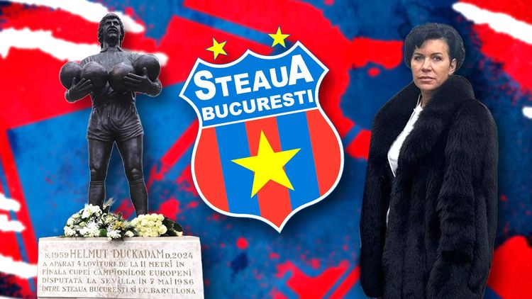 Ce rușine! CSA Steaua nu a trimis pe nimeni la dezvelirea statuii lui Helmut Duckadam, iar soția legendarului portar a reacționat: „Nu știu să fi fost”. EXCLUSIV