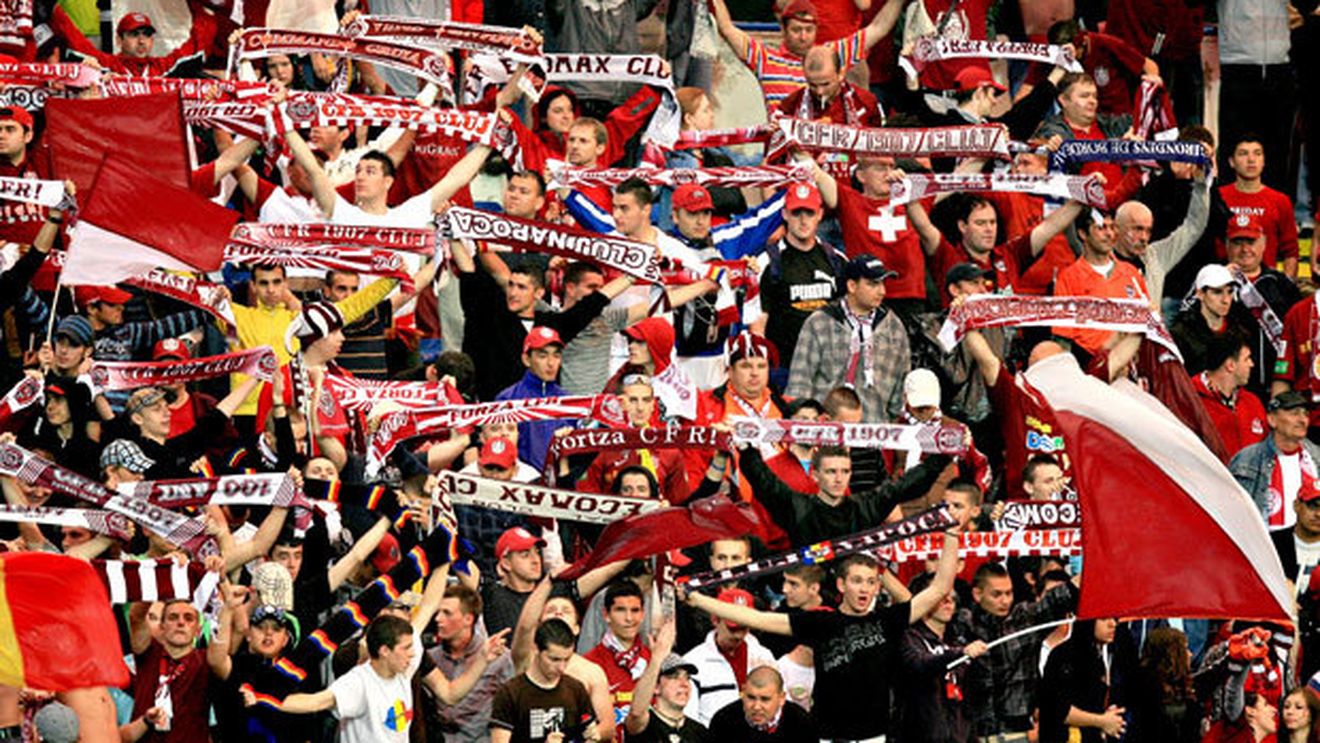 Frăția dintre suporterii CFR-ului și cei ai lui "U" atinge cote nebănuite!** Ce fac abonații din Gruia pentru a-i ajuta pe rivali