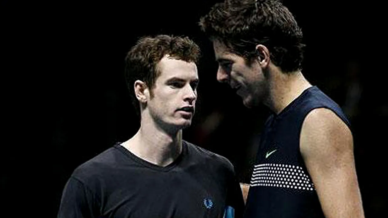 Djokovic - Del Potro, a doua semifinală de la Indian Wells!** Murray, învins de argentinian. Nole a 'pierdut' mai puțin de o oră cu Tsonga