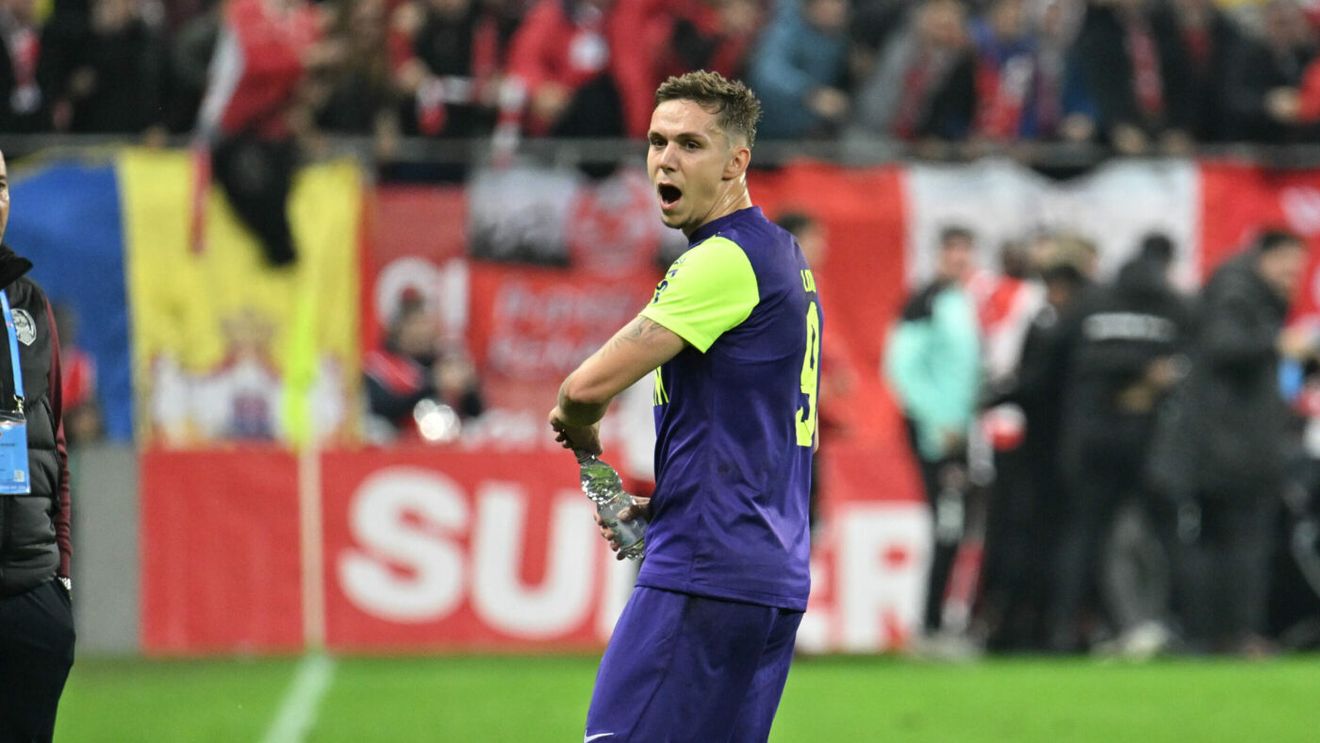 Louis Munteanu s-a prăbușit emoțional și a plecat plângând din timpul interviului după eșecul dramatic cu Dinamo: „Mă gândem că mă bat la campionat, dar mă bat la retrogradare”