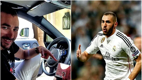 Răspunsul lui Benzema după ce spaniolii au anunțat că a fost prins la volan fără permis! Imaginea postată de starul lui Real pe Instagram