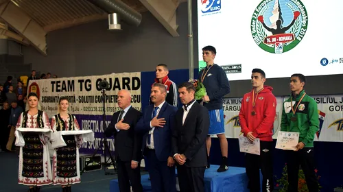 România, locul 7 în clasamentul general al Campionatelor Europene de box Under 22 de la Târgu Jiu. Vasile Câtea, președintele FR de Box: „Am obținut patru medalii în condiții speciale. Boxul românesc și-a făcut datoria”