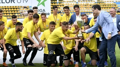 Viitorul a zdrobit-o pe Dinamo, e noua campioană de la Under 19 și Hagi își va măsura forțele cu marile echipe ale Europei în Youth League. Noua senzație a 