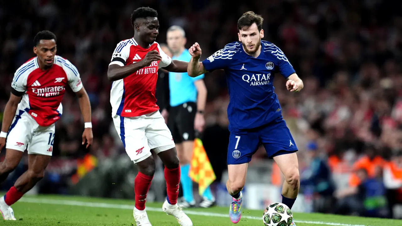 PSG – Arsenal Live Video Online, de la ora 22:00, în semifinalele Ligii Campionilor (în tur, 1-0). Inter Milano își află adversara din ultimul act. Echipele probabile