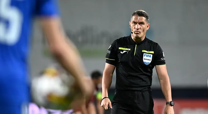 Incredibil! Istvan Kovacs, care a avut o prestație lamentabilă în CFR – FC U Craiova, e pe lista scurtă a favoriților care pot arbitra finala Ligii Campionilor! Ce s-a întâmplat cu centralul care era ales să conducă Manchester City – Inter Milano