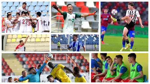STATISTICĂ | 278 de jucători au debutat în Liga 2 în sezonul 2021-2022. Unirea Constanța a avut cei mai mulți, ”U” Cluj, cei mai puțini, printre care și golgheterul. Slobozia l-a dat pe cel mai vârstnic, Petrolul, pe cel mai tânăr