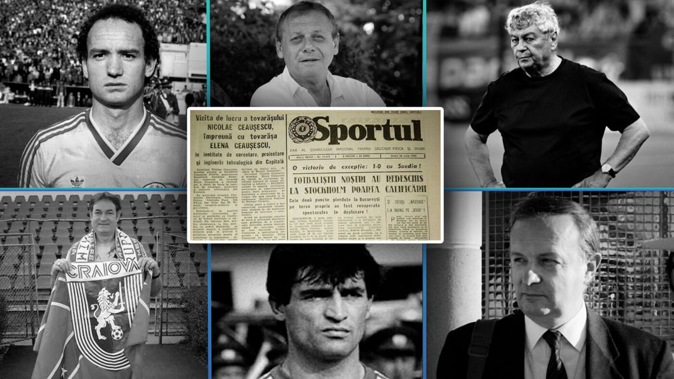 Suedia - România, bucuria și blestemul Rasunda. Ne-am calificat la EURO 1984, dar șase dintre personajele legate de meciul istoric au murit între timp