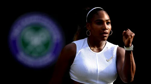 Cu cât se vinde la licitație o rachetă folosită de Serena Williams la Wimbledon