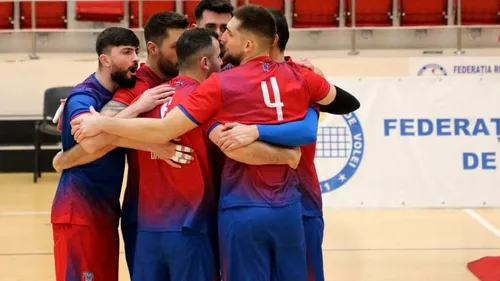 Volei masculin: Arcada Galați, lider! Steaua revine pe podium după turneul 9 din A1 desfășurat în weekend