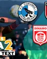 Corvinul câștigă cu emoții contra CSC Șelimbăr, după ce a fost condusă de două ori acasă. CS Dinamo și FC Bacău au remizat la Buftea