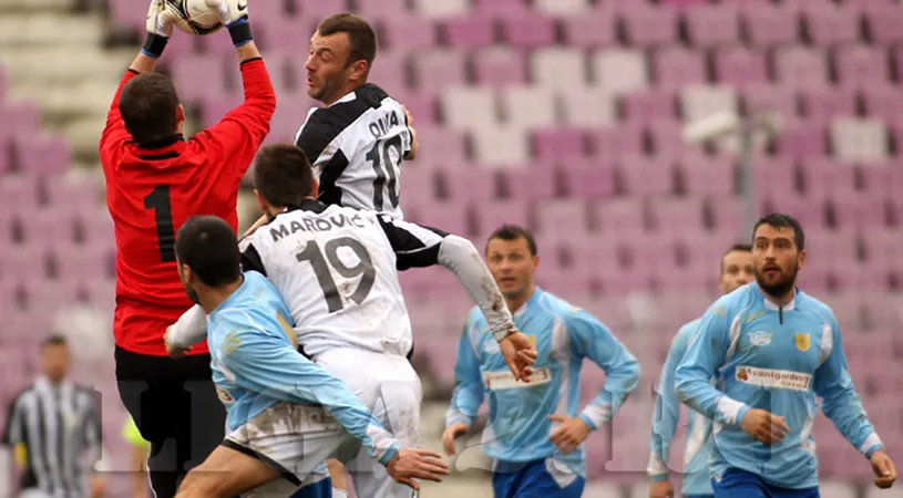 Defensivă ciuruită** pentru meciul cu FC Olt!