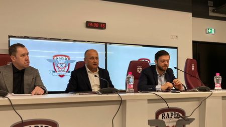 Dan Șucu a fost prezentat la Rapid! Noul acționar anunță investiții de milioane de euro pentru giuleșteni. Daniel Niculae: "E un moment istoric"