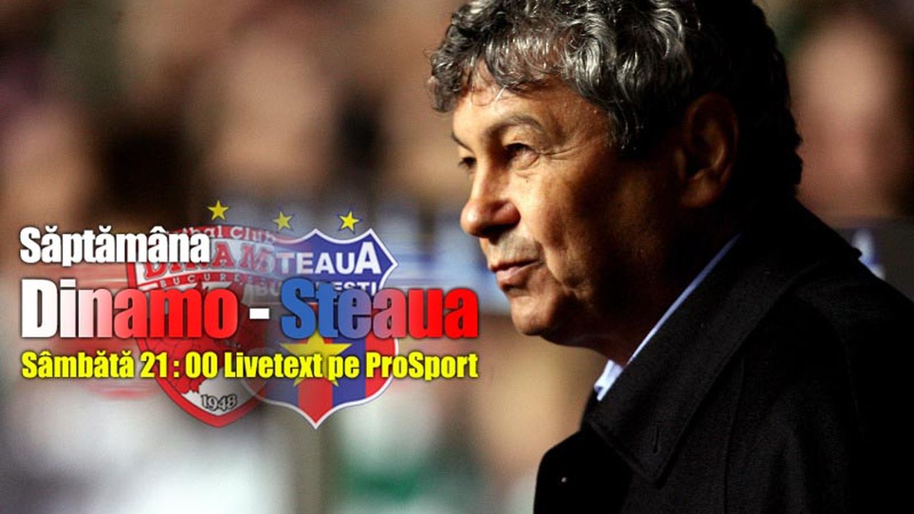 "Dinamo e favorită cu Steaua"