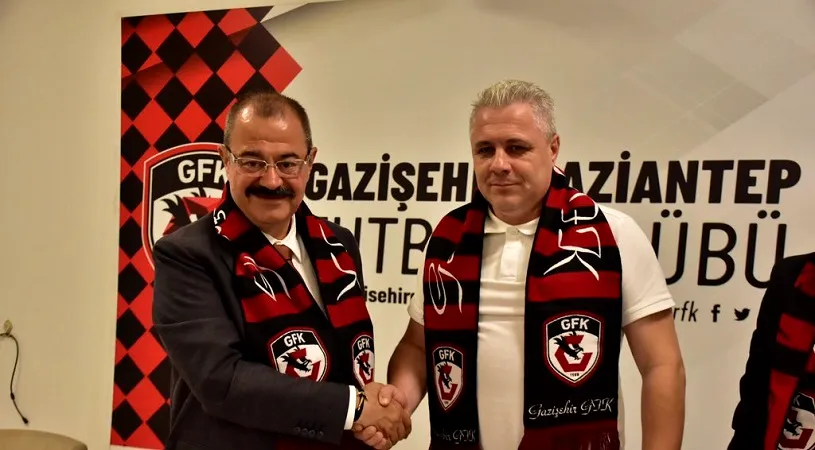 Marius Șumudică, prezentat oficial la Gazișehir Gaziantep. FOTO | Promisiunea făcută de antrenorul român: 