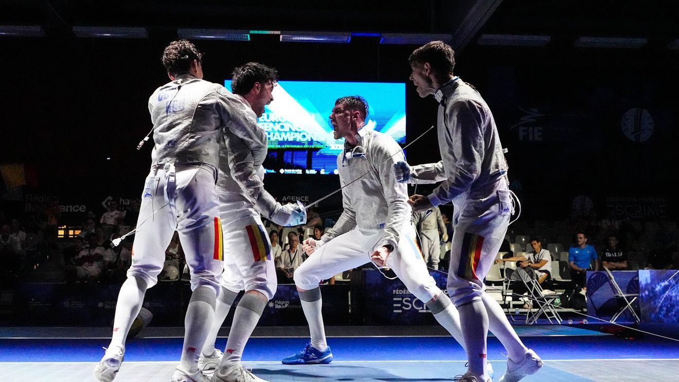 Ce performanță! România luptă pentru AUR la sabie în finala Campionatului European de Scrimă din Franța!