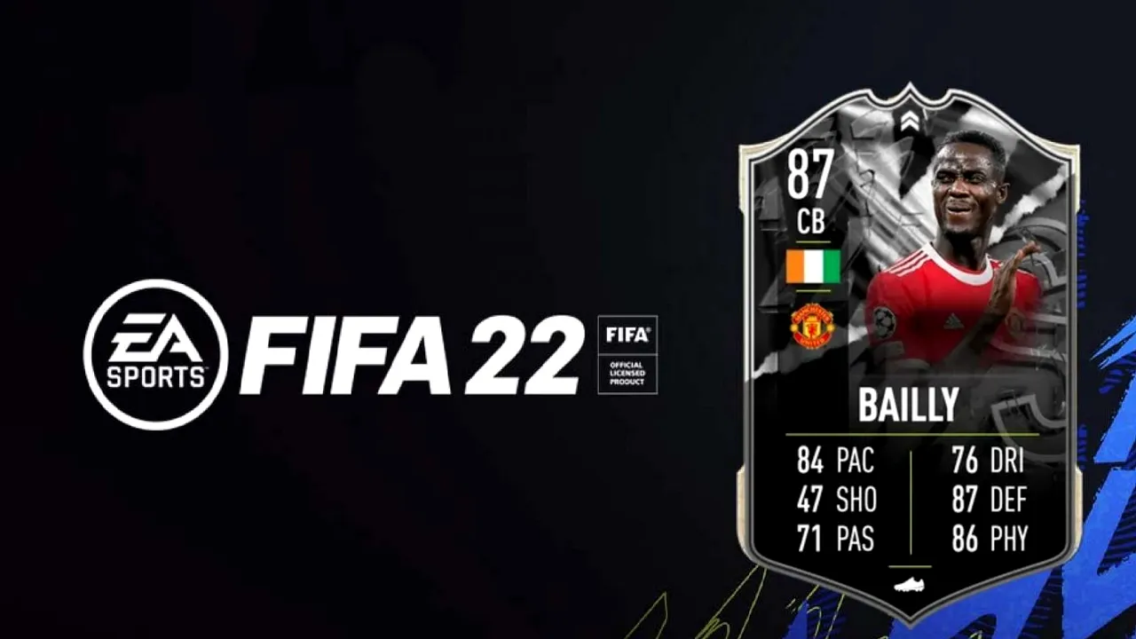 Showdown Eric Bailly este un card excelent din modul Ultimate Team în FIFA 22! Recenzia completă