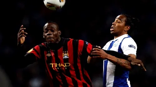 Scandal de rasism în EL!** Balotelli, în centrul „acțiunii”! Manchester City vrea să reclame pe Porto la UEFA