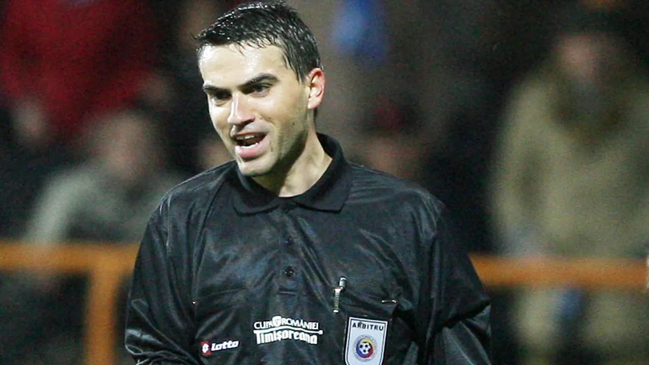 Ovidiu Hațegan va arbitra FC Vaslui - Steaua