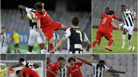 M"U"ribunzii. "U" Cluj se duce spre liga secundă, după 0-0 cu Astra, pe Cluj Arena. Morar a ratat ocaziile meciului, iar Veselovsky a ajuns la urgențe