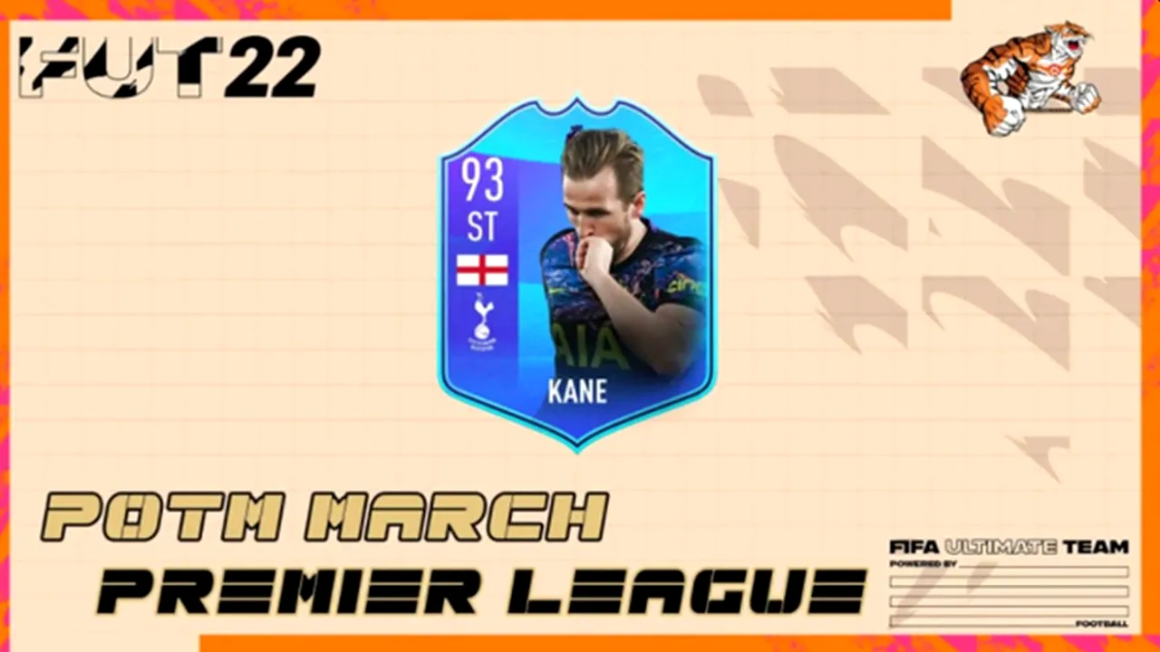 Harry Kane în FIFA 22! Atacantul din ePremier League a primit un super-card din partea Electronic Arts. Ce atribute are și cât valorează