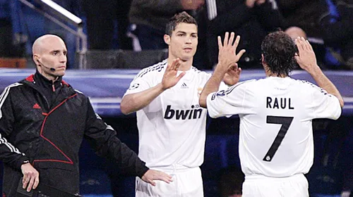 Banul bate simbolul! Tricoul legendarului Raul, cedat lui Ronaldo!