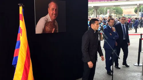 Emoționant! Ziua în care rivalitatea a fost lăsată deoparte: ce a declarat Gâlcă la memorialul dedicat lui Johan Cruyff