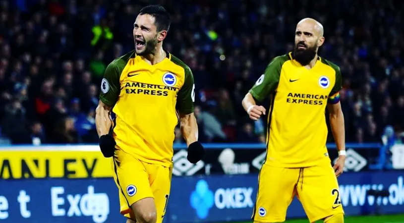 Florin Andone poate pleca de la Brighton după doar jumătate de sezon! Salt impresionant: de la lupta pentru salvare, la titlu și Europa