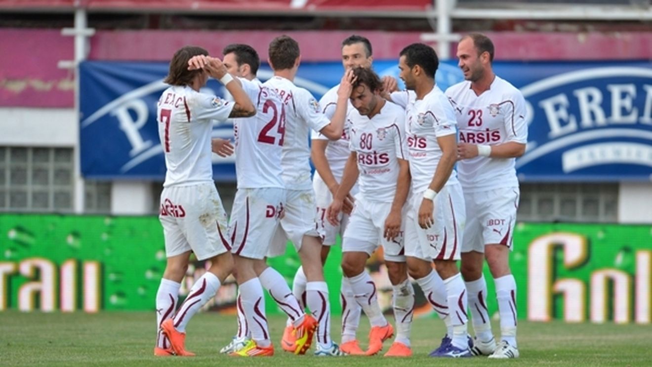 Rapid a trecut fără emoții de MyPa!** "Era normal să câștigăm! Mergem la Heerenveen cu gândul la calificare!"