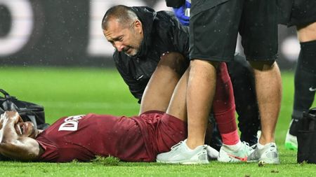 A venit diagnosticul oficial după accidentarea lui Kamara. Nelu Varga: „Exact acum am aflat”. Cât va lipsi liberianul și ce va face patronul CFR-ului. EXCLUSIV
