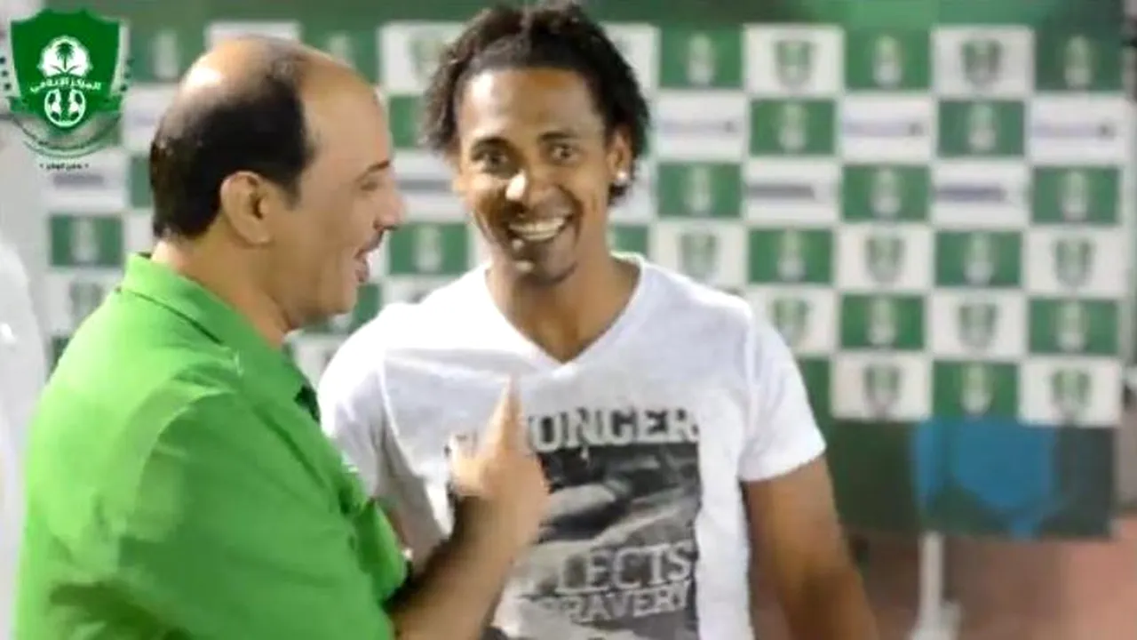 VIDEO Eric a fost primit ca un star la Al Ahli! Brazilianul s-a antrenat separat de restul colegilor