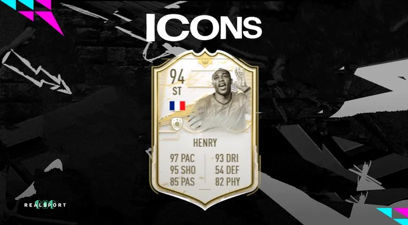 Thierry Henry în FIFA 21. Ce atribute are varianta Prime Icon a atacantului