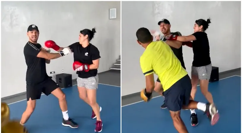 O rivală a Simonei Halep, protagonista unor scene ca-n filme! Și-a făcut KO soțul în timpul unui meci de sparring | VIDEO
